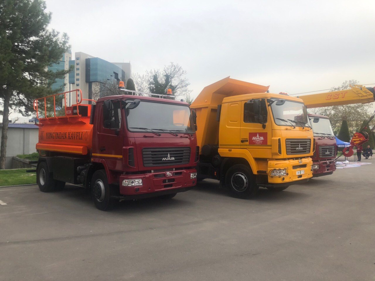 МАЗ на выставке UZTECHTRANSEXPO-2019
