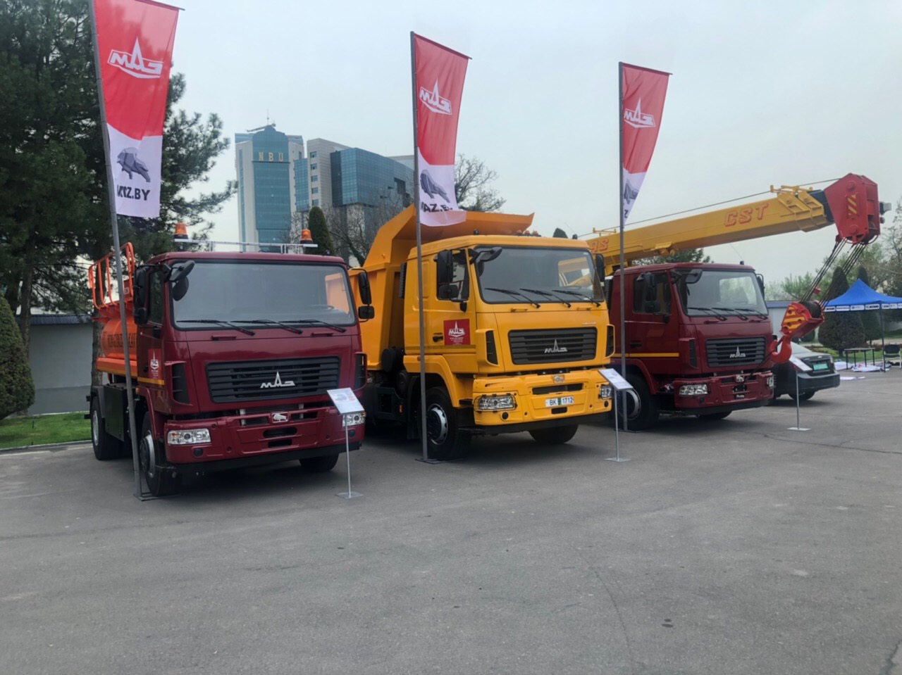 МАЗ на выставке UZTECHTRANSEXPO-2019