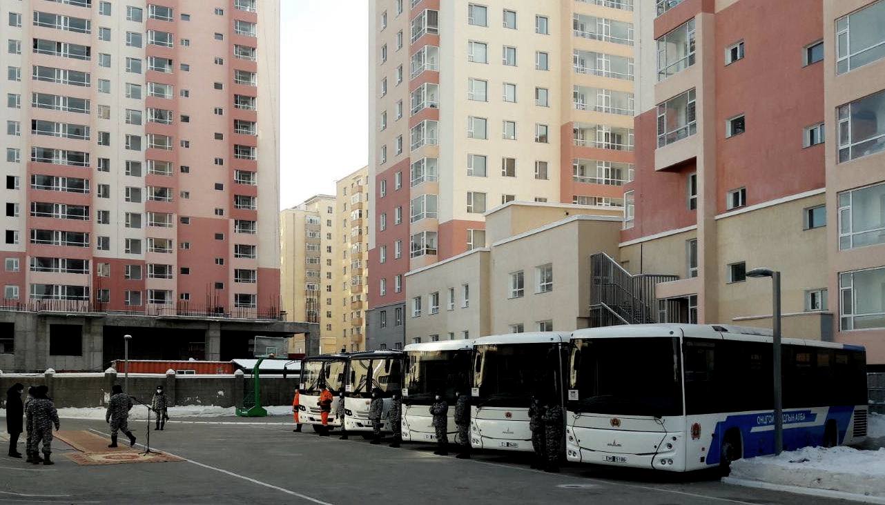 Автобусы МАЗ в самой холодной столице мира!
