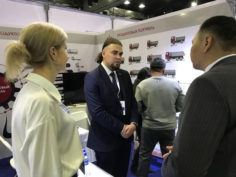 МАЗ представляет свою технику в Монголии